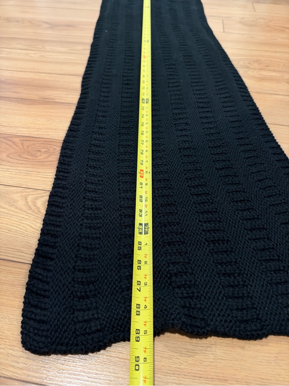 RUDSAK lambwool blend wool Knit long Scarf and Beanie Set - Picture 9 of 10